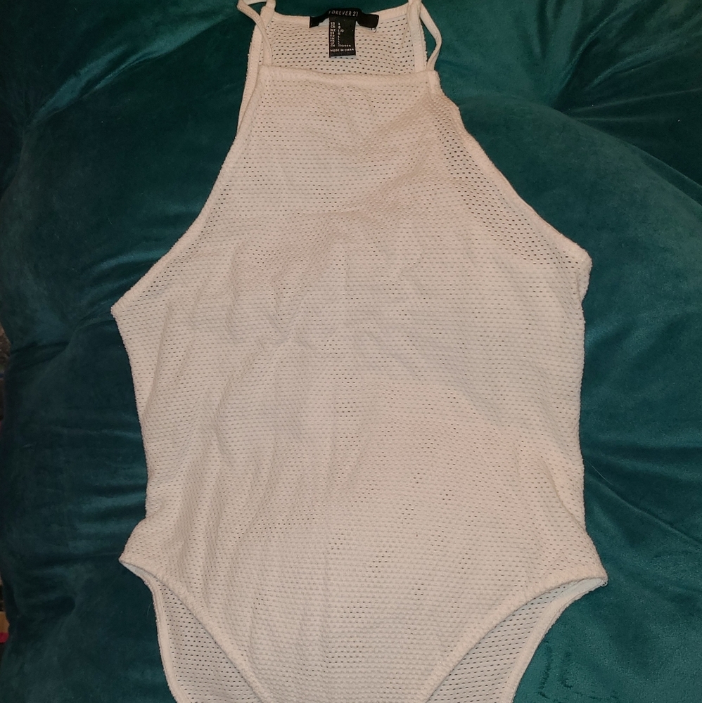Forever 21 Mesh Bodysuit